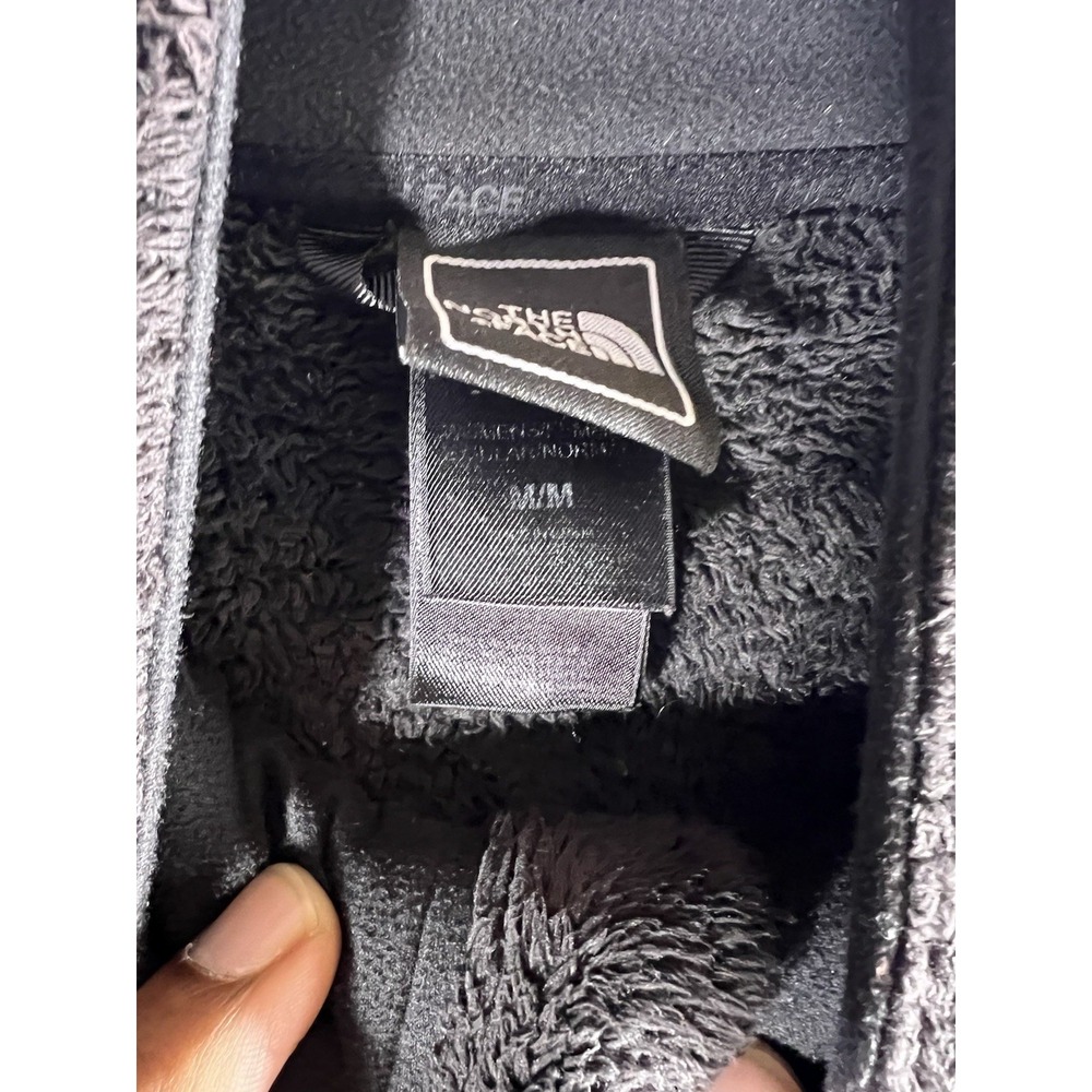 The North Face Jacket Women's M Black‎ Osito Fleece Full Zip Stretch Coat Winter - Picture 2 of 4